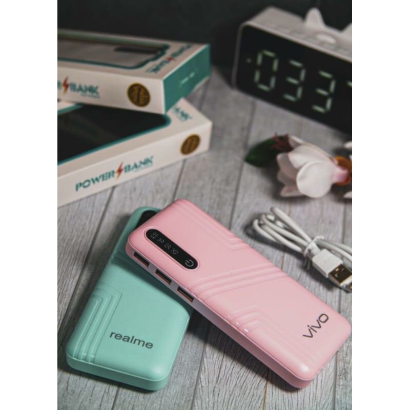 Power Bank Holder 4 USB Multifungsi 4 in 1 5000 mAH