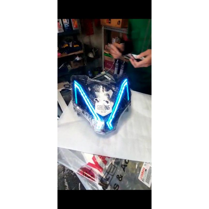 lampu sein depan custom Mio GT