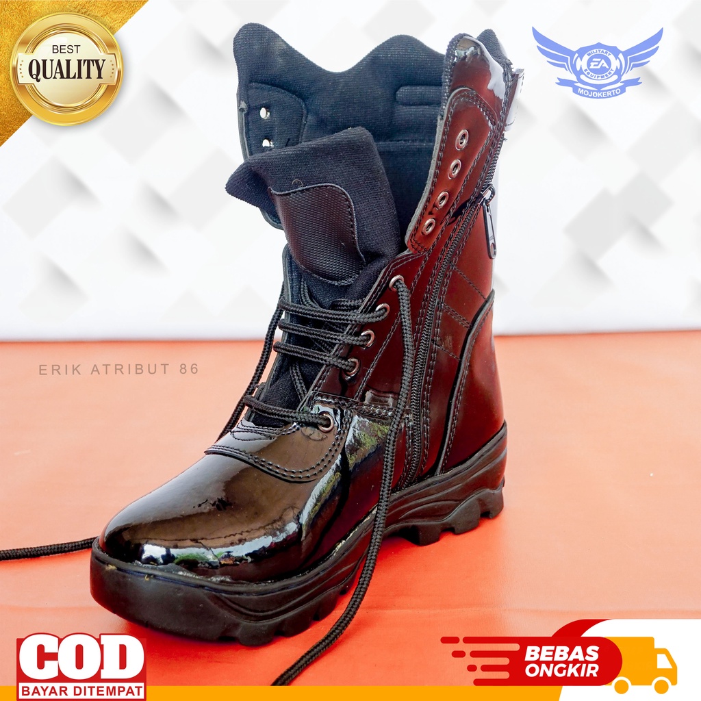 SEPATU PDL TNI AD SEPATU PDL POLRI SECURITY BANSER LINMAS