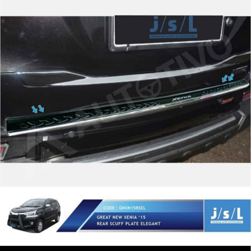 sillplate belakang great new Xenia elegant jsl
