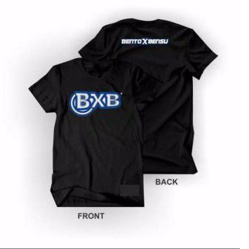BAJU ATASAN KAOS BXB BENTO X BENSU