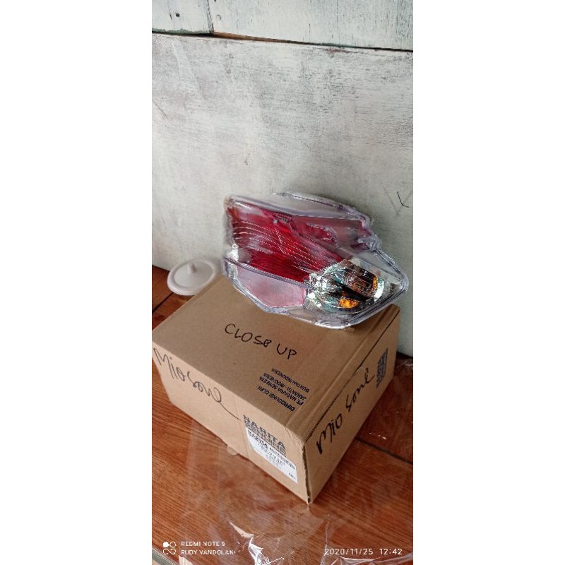 lampu stop belakang mio soul lama reflektor lampu stop belang mio soul lama