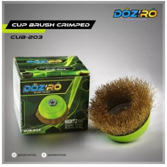 CUP 3&quot; doziro CUPBRUSH Twist / Kepang mata gerinda Sikat Kawat Roda | Sikat kawat | Gerinda Cup Brush | Sikat Kawat Mangkok