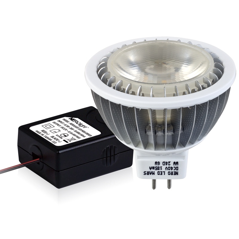 HIGH POWER LED MR16 MARS DIMMABLE PACKAGE - 8W (Warmwhite) Nerolight