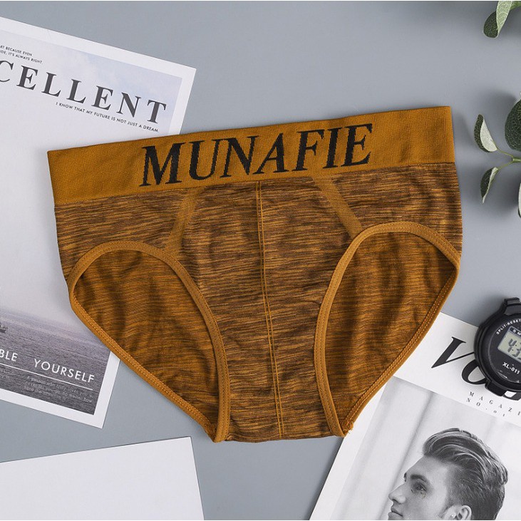 [Ready Stock] Celana Dalam Munafie Pakaian Pria Kolor Laki CD Sempak underwear Import Murah Cowok