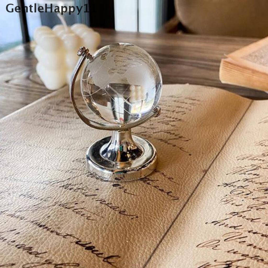 Gentlehappy Mainan Miniatur Globe Rolling Dengan Stand Untuk Aksesoris Rumah Boneka 1: 12