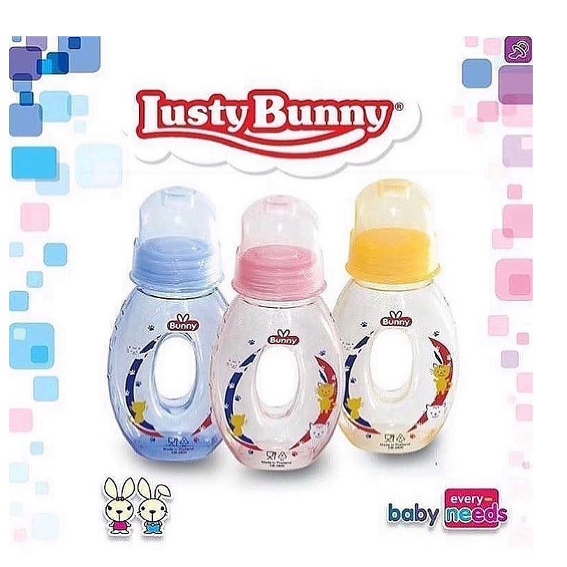 susu botol bayi bentuk donat dan donut lusty bunny isi 250ml dan 125ml