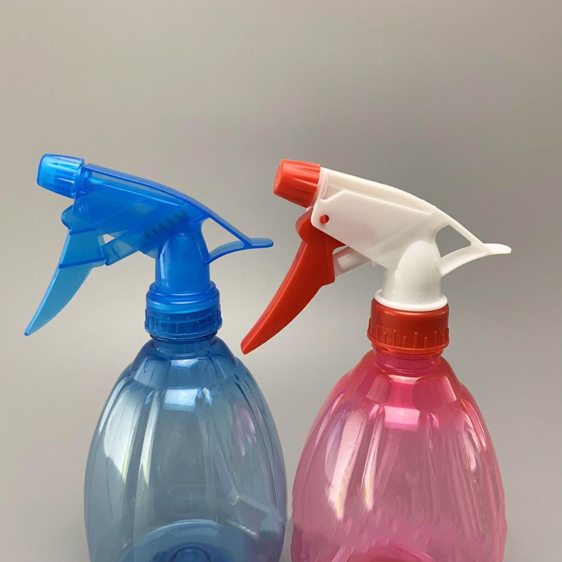 botol spray bulat 500ml/botol spray transparan warna hellobatam