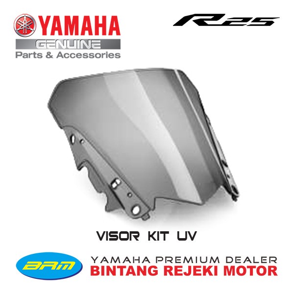 YAMAHA VISOR KIT TUV R25 TAHUN 2015-2017
