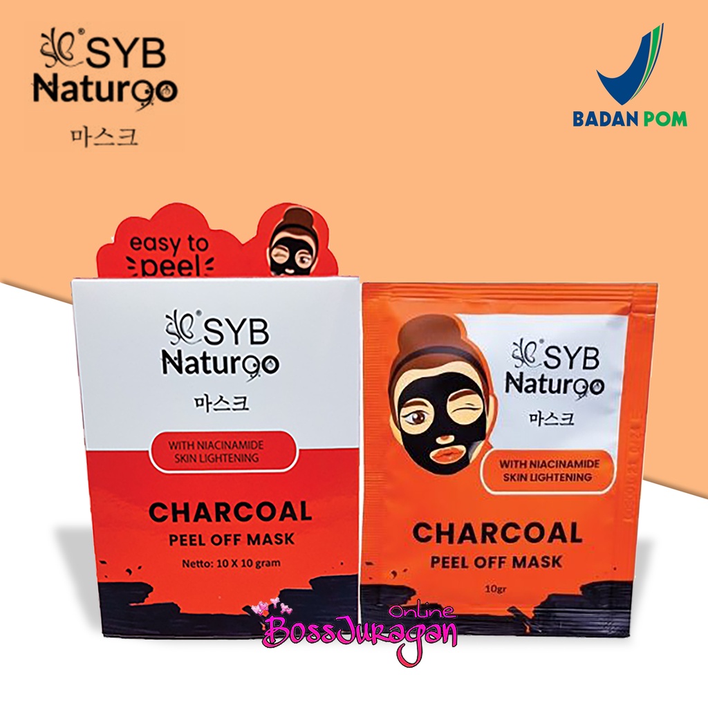 (BOSS) (Sachet) SYB NATUR90 Peel Off Mask | SYB Masker Naturgo