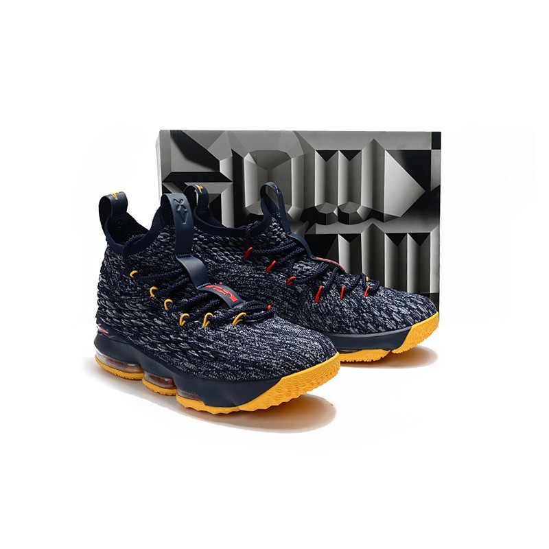 Lebron James 15 Navy Yellow