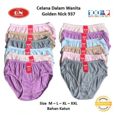 CD Wanita Golden Nick GN Celana Dalam Wanita Dewasa Perempuan Underwear Murah Berkualitas Original