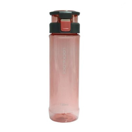 LocknLock - Botol Air Minum - One Touch Bottle 730ML (HLC955BLK) (HLC955RED)