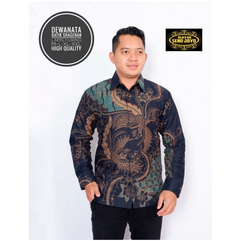 DEWANATA SENOJOYO KEMEJA BATIK PRIA SOLO LENGAN PANJANG LAPIS FURING ATASAN PREMIUM MODERN PEKSI SEJAGAT PEKSI KATRESNAN MODANG NAVY KOPI LASEM GODONGAN PEKSI ABANG AJISAKA PEKSI SEMULUR ROJOWALI PARANG LUHUR PEKSI ABU GODONGAN BATIKSOLOAMANAH BATIK SOLO