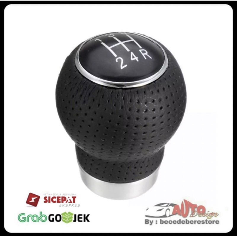 GEAR SHIFT KNOB MOBIL UNIVERSAL 5 SPEED