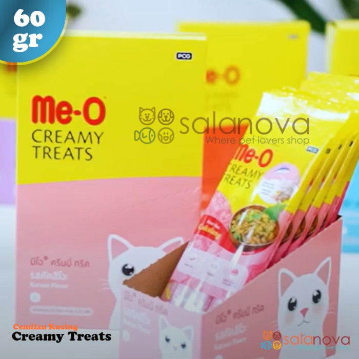 Meo Creamy Treats 60gr Snack Kucing Me-O