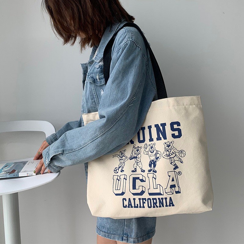 FINOM ALL VARIANT THREE - Tote Bag Big Varian Sablon