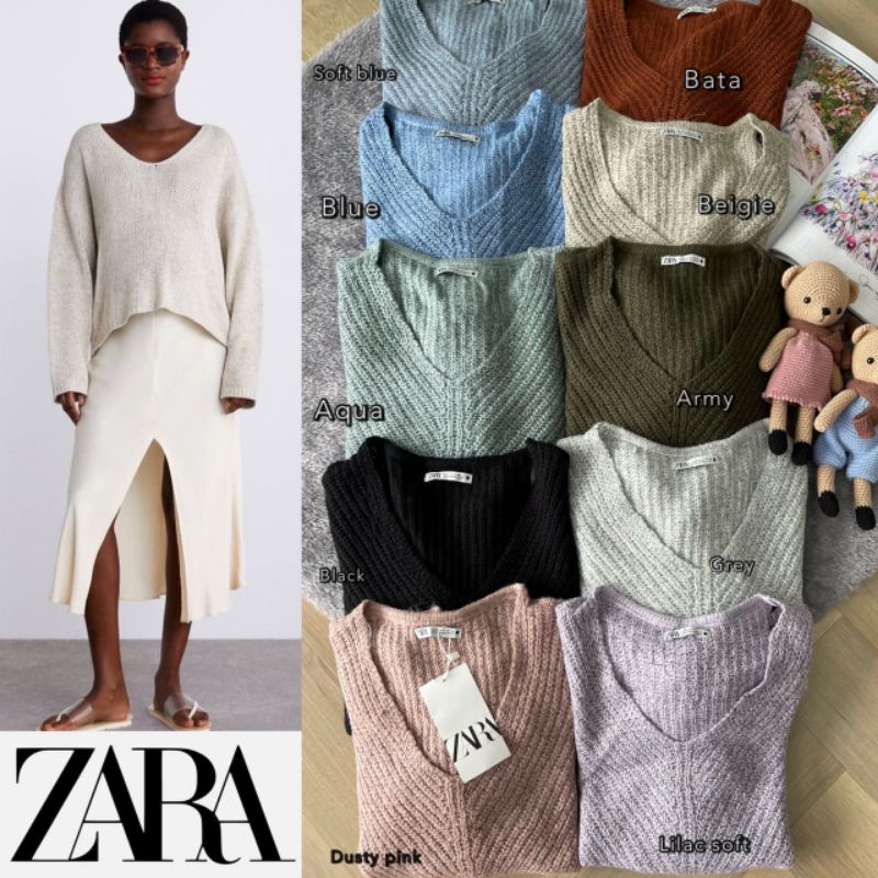 Z*ra button cardigan