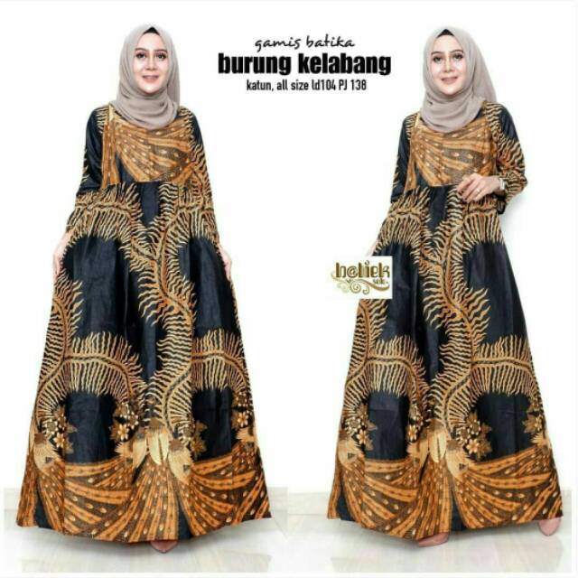 Gamis  Batik  Klabang  Gamis Modern Grosir Batik Murah