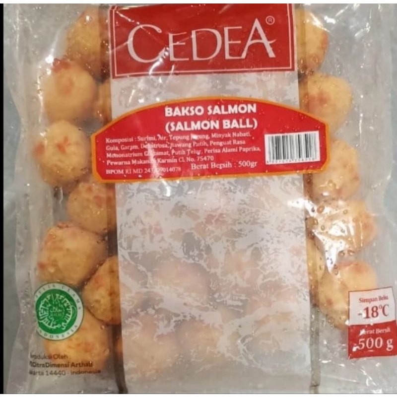 

Cedea Salmon Ball 500Gr