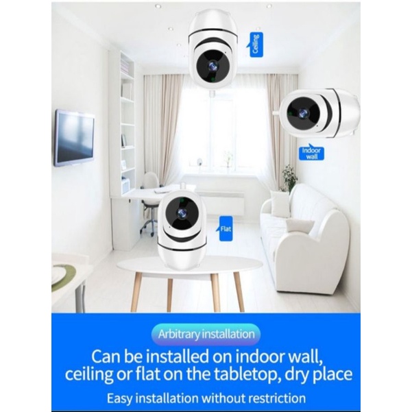 IP HUMAN TRACKING CCTV WIFI 1080P HD Wireless CCTV