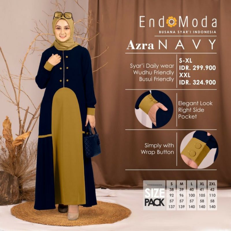 Gamis Busui Endomoda - Gamis Jumbo - Endomoda Gamis Azra Origin