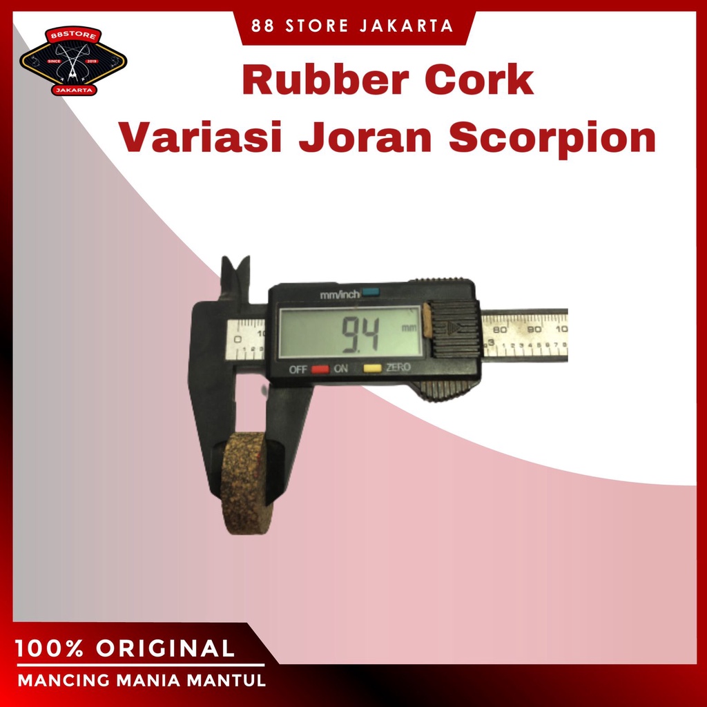 rubber cork variasi busa joran