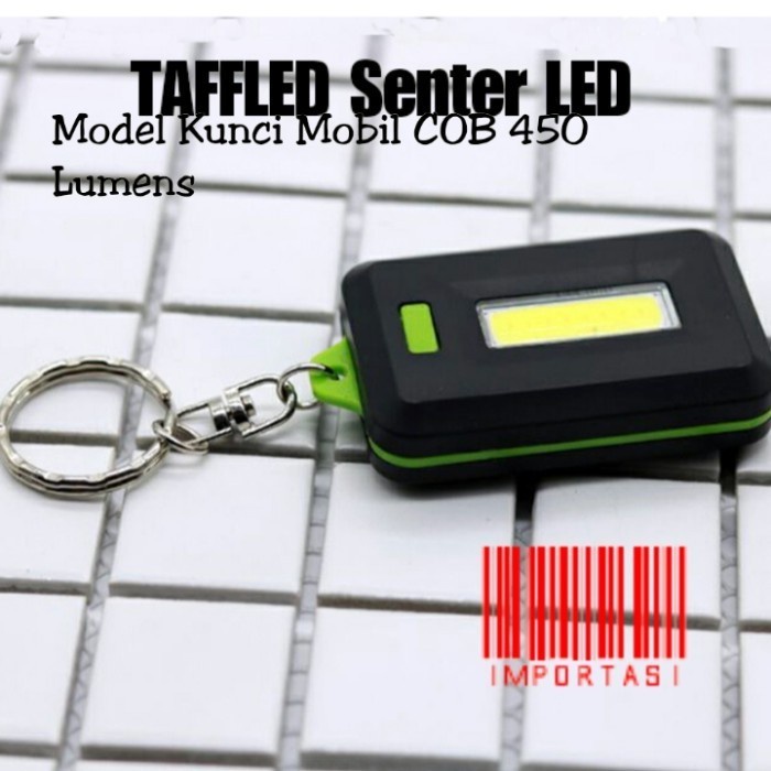 Gantungan Kunci Senter Mobil TaffLED COB 450 Lumens ZK20