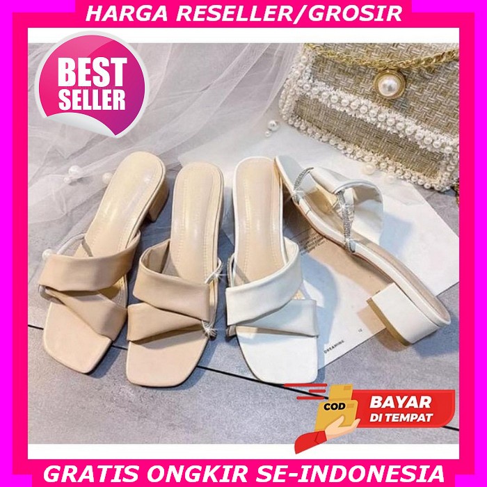Sandal Haihils Murah Hils Kekinian Terbaru 2021 Import Heels Pesta Hels Wanita 4.4 Brithday Sale Sep
