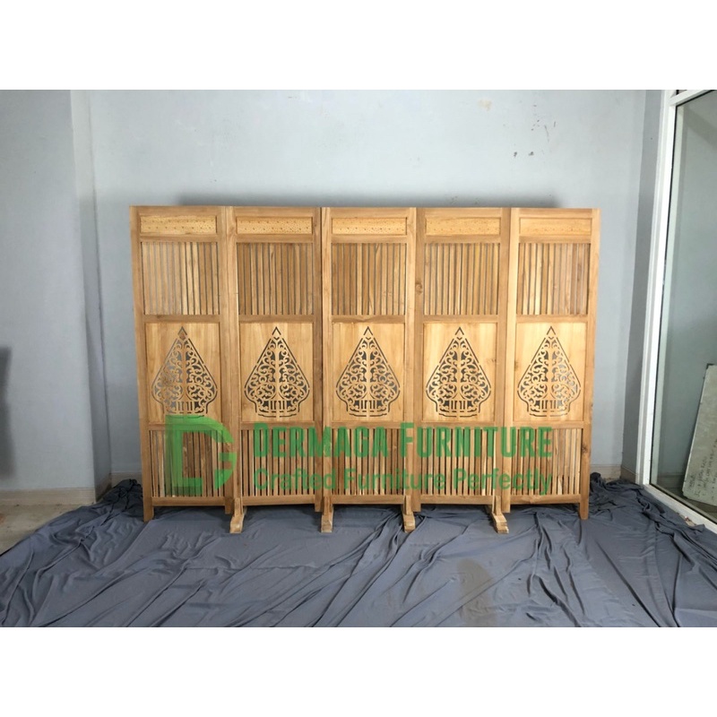 SKETSEL KELIR P5 KAYU JATI PENYEKAT RUANGAN DEKORASI RUMAH DEKORASI PELAMINAN KURSI PELAMINAN DERMAG