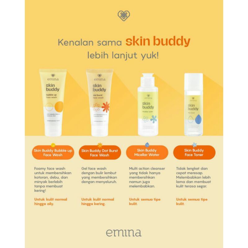 EMINA Skin Buddy Micellar Water 100ml