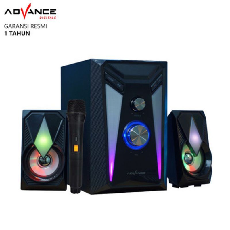 Advance Speaker Aktif Multimedia 2.1 Bluetooth Subwoofer M15BT