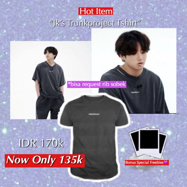 Jungkook Trunkproject Tshirt