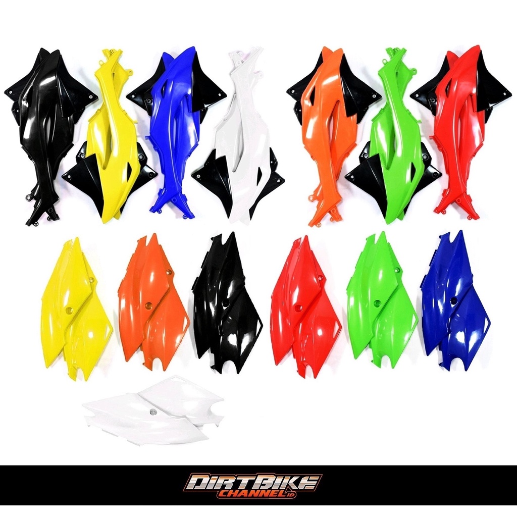 COVER BODY SET TANGKI & BODY BELAKANG KLX 150 BF L G DTRACKER