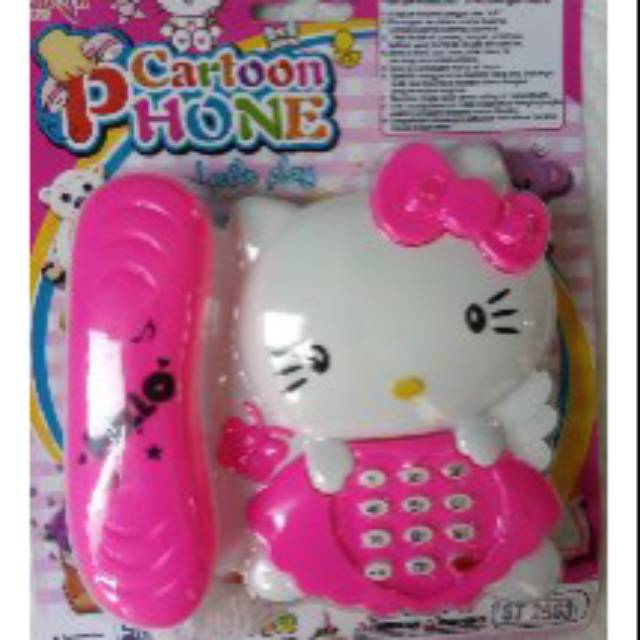 MAINAN TELEPON HELLO KITTY