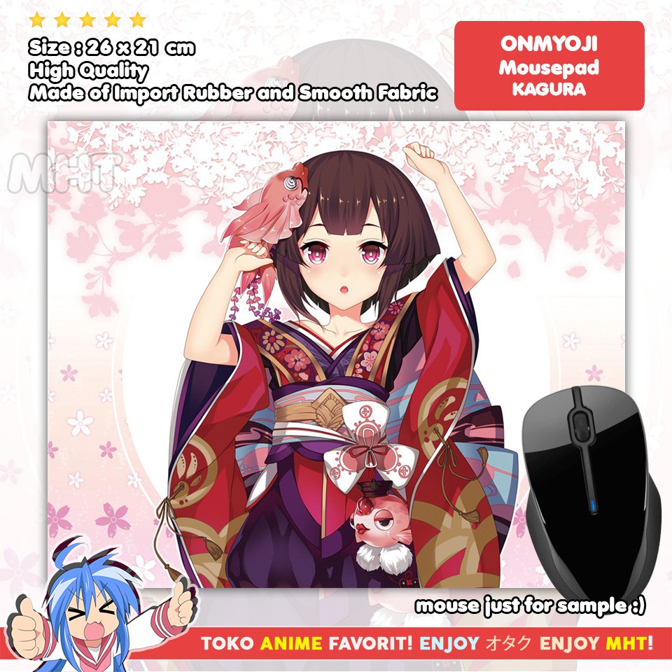 Mousepad Anime Onmyoji : Kagura Kimono Jepang