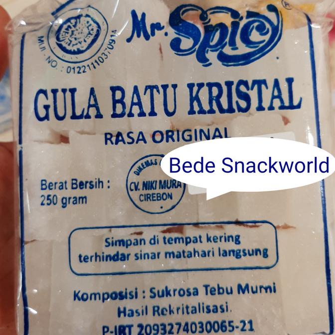 

Gula Baru Kristal "Mr Spicy" 250gr