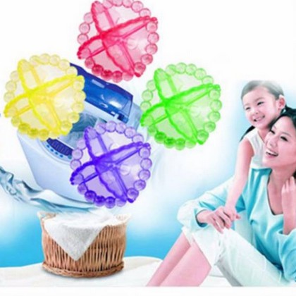 Laundry Ball Bola karet Pencuci Baju Alat Bantu Mesin Cuci Pakaian