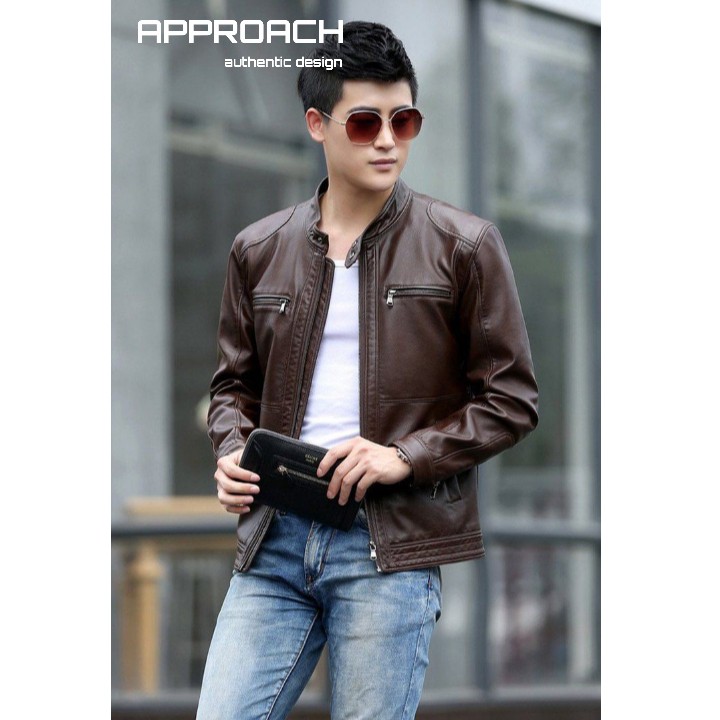 JAKET PRIA / JAKET KULIT PRIA /JAKET MOTOR / JAKET KULIT ASLI PRIA / JAKET