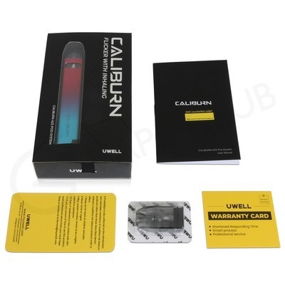 Authentic Uwell Caliburn A2S 15W 520mAh Pod Kit by Uwell