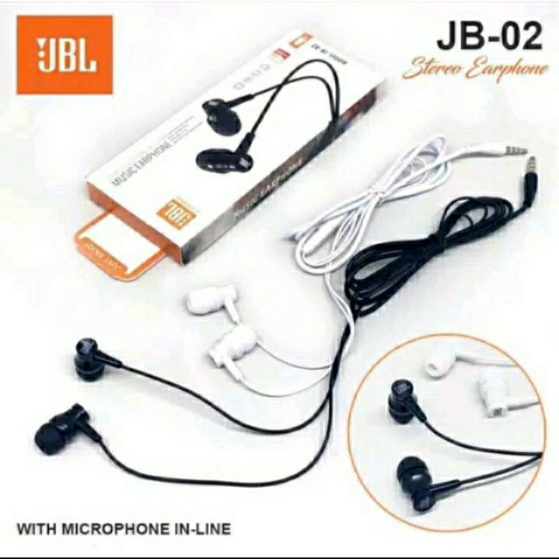 headsett stereo bass aerphone JBL hansfree JB02