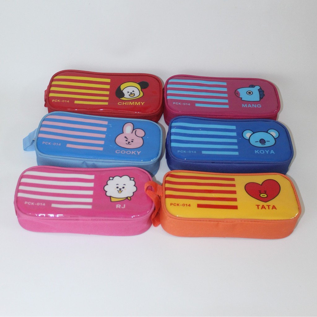 

Tempat Pensil BTS Kotak Pensil BT21 BTS Pencil Case KPop