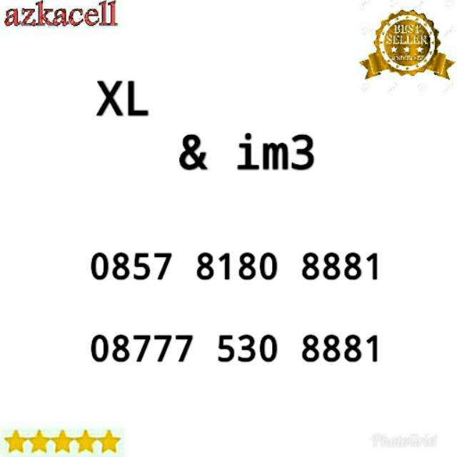 Nomor Cantik Im3 dan XL seri triple 888 rapi