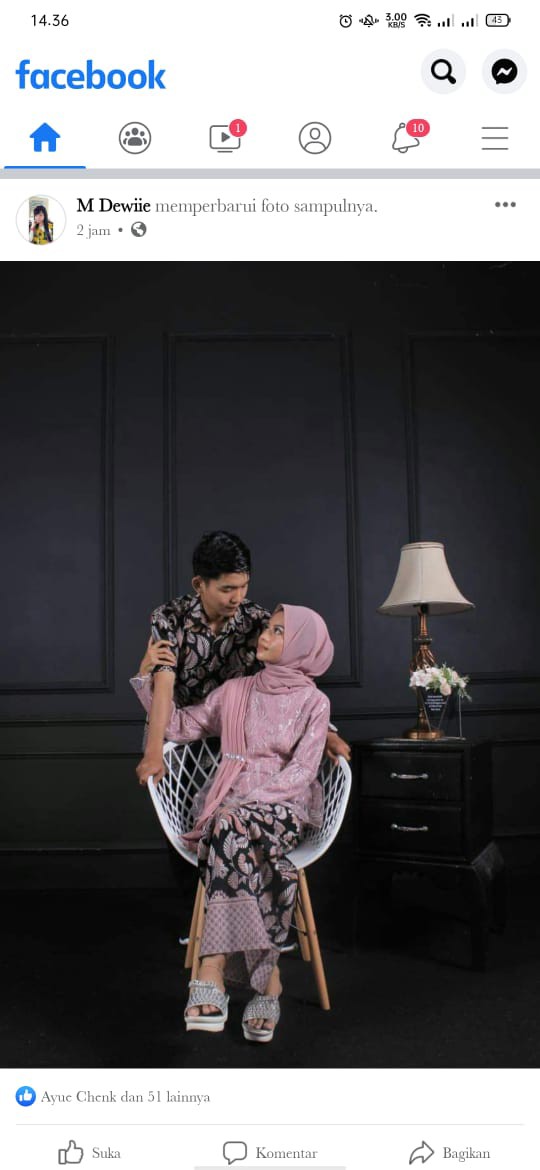 Sarimbit Batik / Batik Couple / Setelan Batik / Baju Kondangan