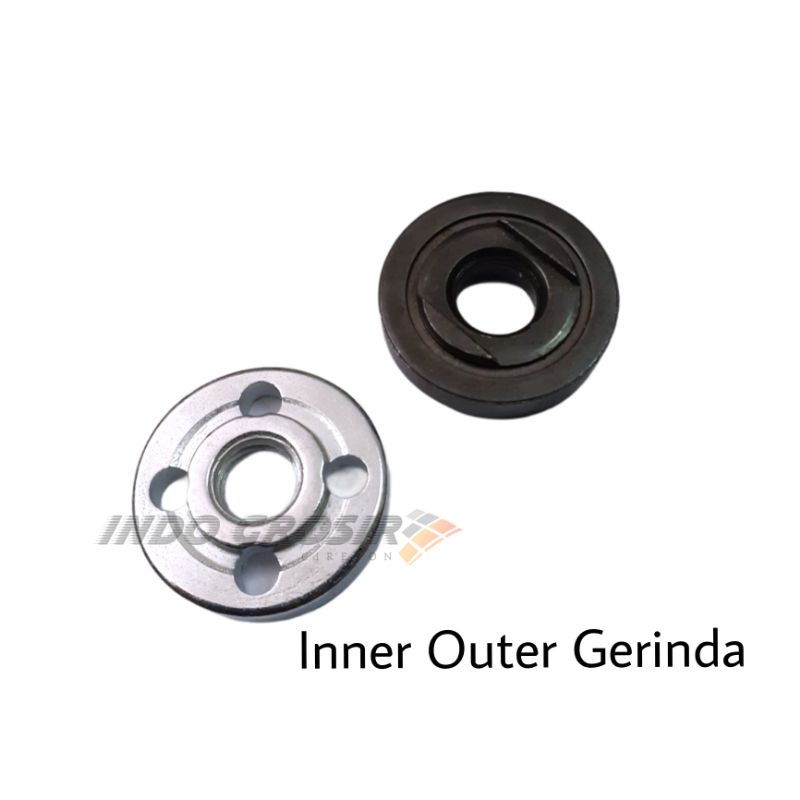 Kunci Gerinda Dan Inner Outer Mur Gerinda Tangan 4 Inch Set Penjepit Mata Gerinda