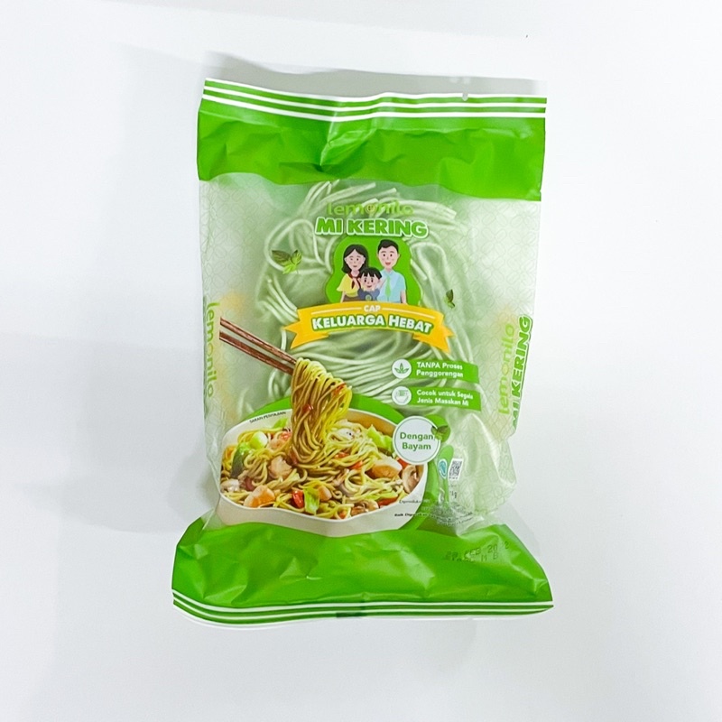 Lemonilo Mie Kering Bayam 114gr