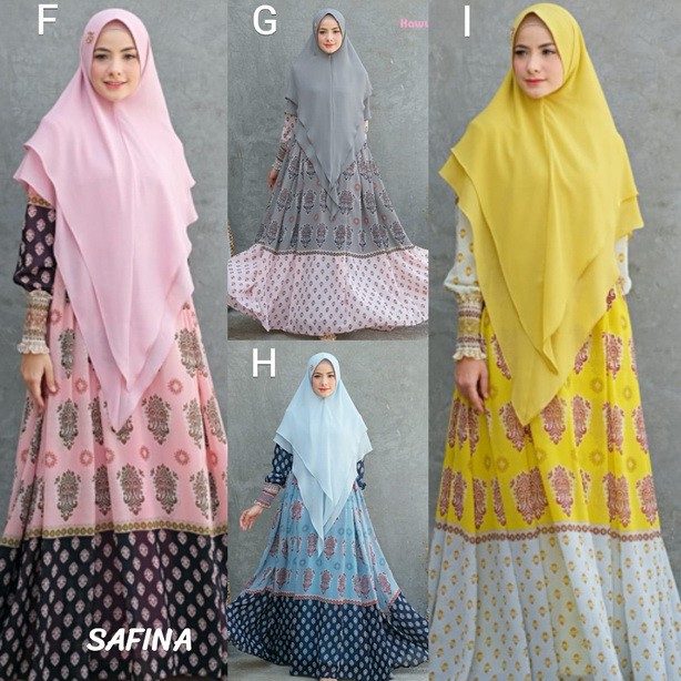Gamis SAFINA Original by HAWWA AIWA