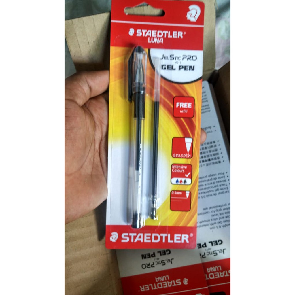 

Pulpen Staedler Gel Pen + Free Refil