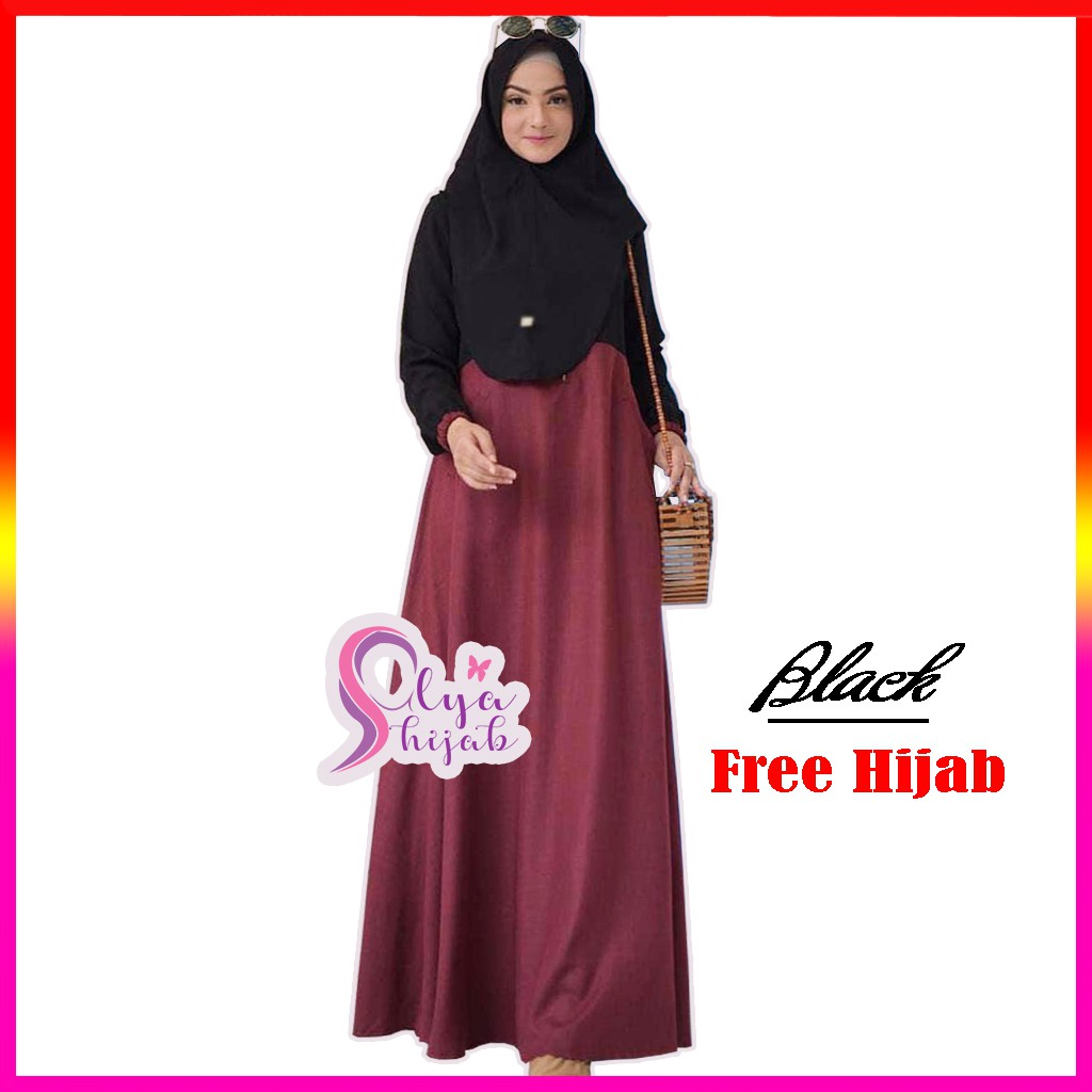 baju gamis balotelli gamis terbaru gamis murah fashion muslim wanita gamis syari muslim wanita PL009