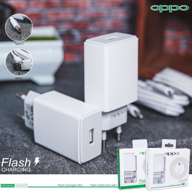 Charger Oppo Flash AK933 Original Fast Charging 2A Micro USB